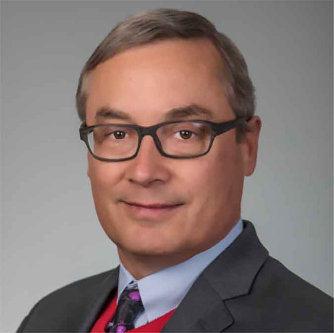 headshot of Frederic D. Bushman